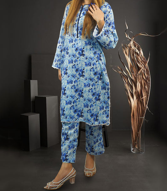 Blue Co-Ord Set – Cool Serenity